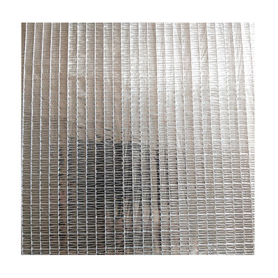 Folia aluminiowa Aluminet Shade Cloth do szklarni Dzianiny Hdpe Silver Cover