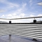 0,75 * 6M Zewnętrzna osłona ekranu balkonowego Biała do mieszkań Balustrada balkonowa