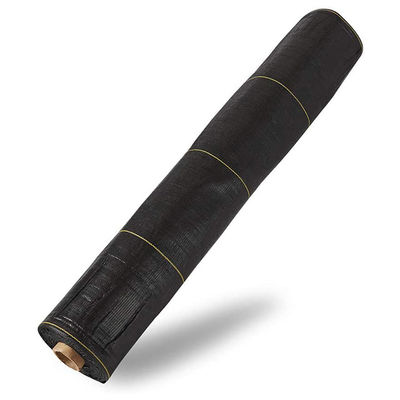 Pokrycie podłoża Rolnicza tkanina do kontroli chwastów z warstwą ściółki