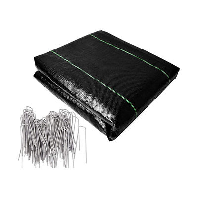 100% polipropylenowa mata kontrolująca chwasty Odporna na zużycie warstwa mulczu z tworzywa sztucznego